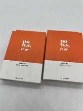 2 No B.S. Healing Blemish Patches 36 Count Paraben Sulfate Free Vegan