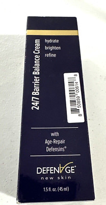 Defenage New Skin 24/7 Barrier Balance Cream 1.5 oz / 45 mL *NEW SEALED*