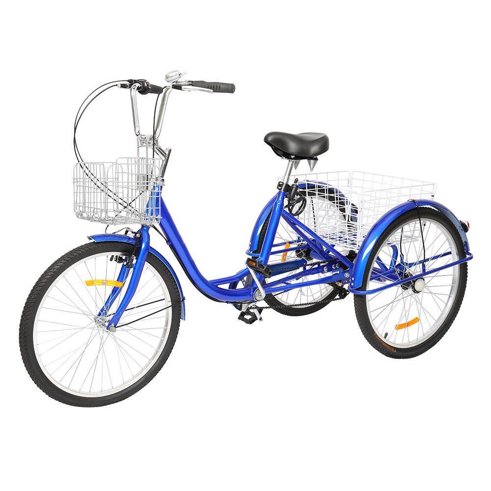 Adult Tricycles Speed, Wheel Bikes Adult Trikes 24 In Three