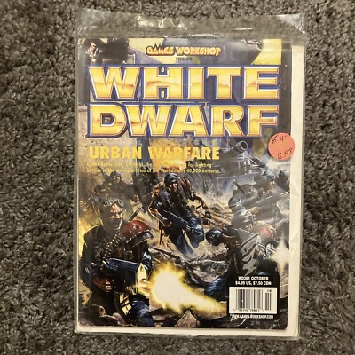 White Dwarf Magazine #261 Games Workshop October 2001 Urban Warfare RPG Gaming