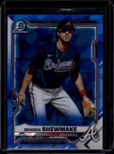 2021 Bowman Chrome Sapphire Edition Braden Shewmake Prospects