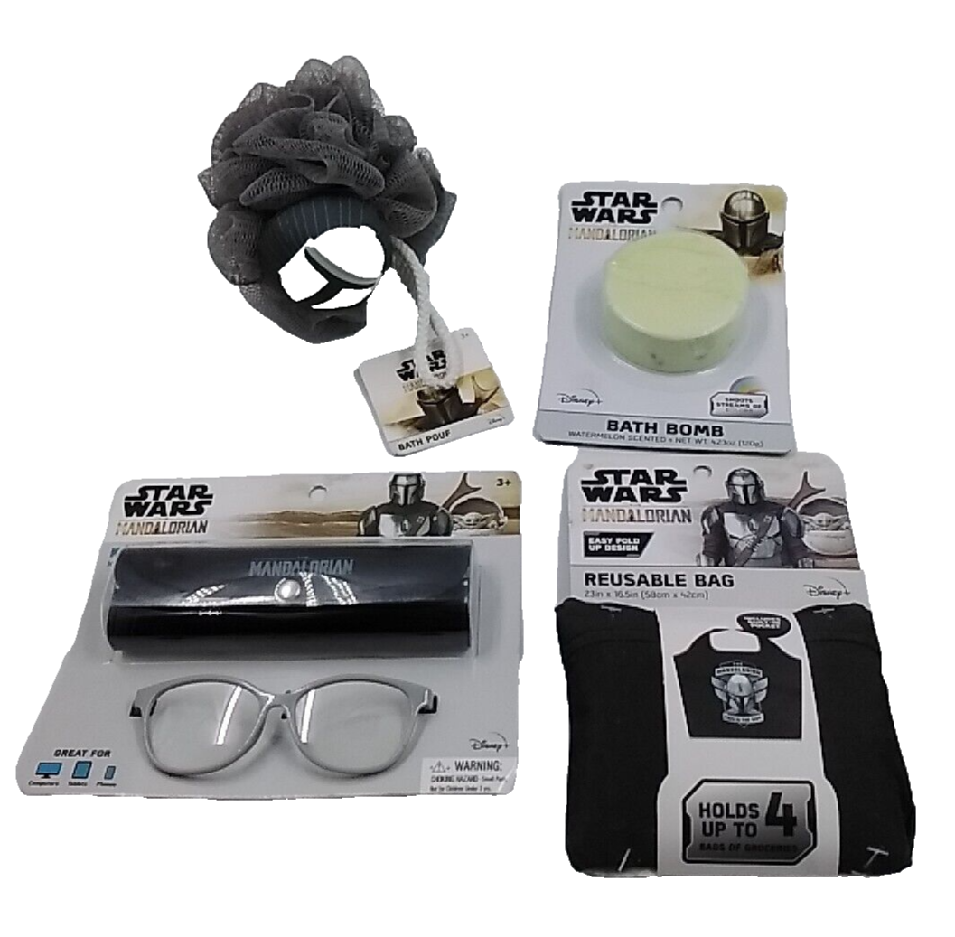 Star Wars Mandalorian Bath Fun Toys Reusable Bag Birthday Gifts