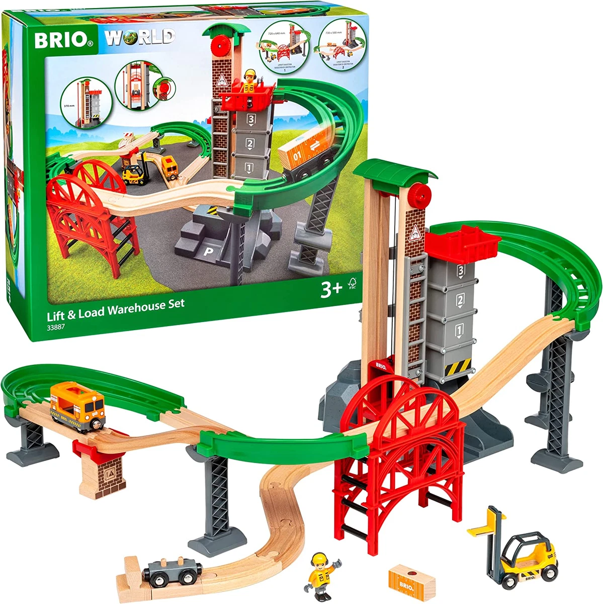 Warehouse train store set
