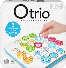 Otrio Strategy-Based Board Game, for Adults, Families, and Kids Ages 8 and Up