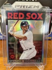 2021 Topps Chrome XANDER BOGAERTS 1986 Refractor RED SOX #86BC-8
