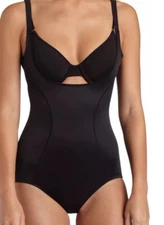 MAIDENFORM 2656 🖤 Sz: XL - Black FIRM CONTROL WEAR -YOUR -OWN -BRA BODYBRIEFER