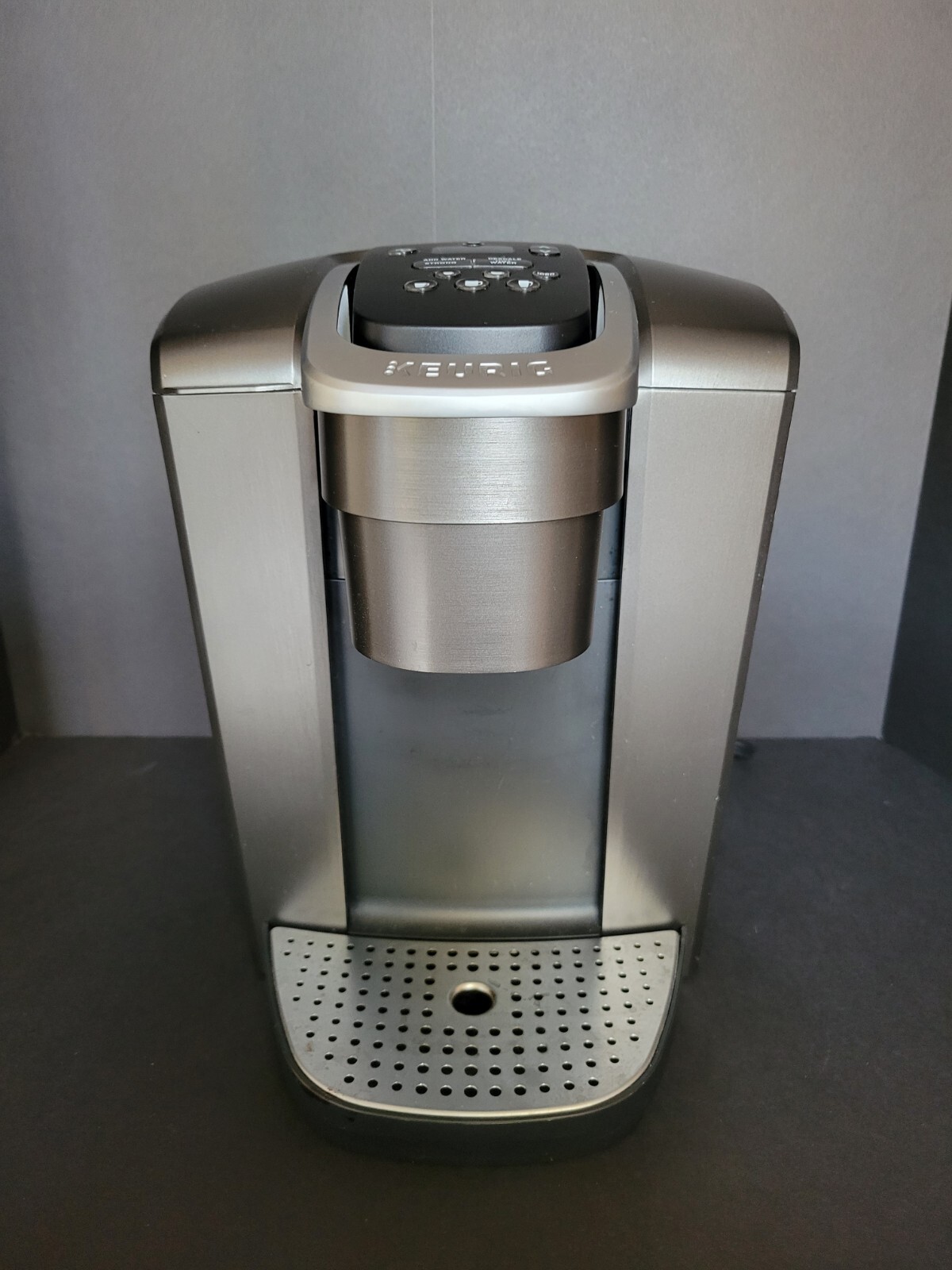 Keurig K Elite Single Brushed Kエリート Pod Serve K Cup Coffee Slate Brewer Kカップ用コーヒーメーカー キューリグ シングルサーバー