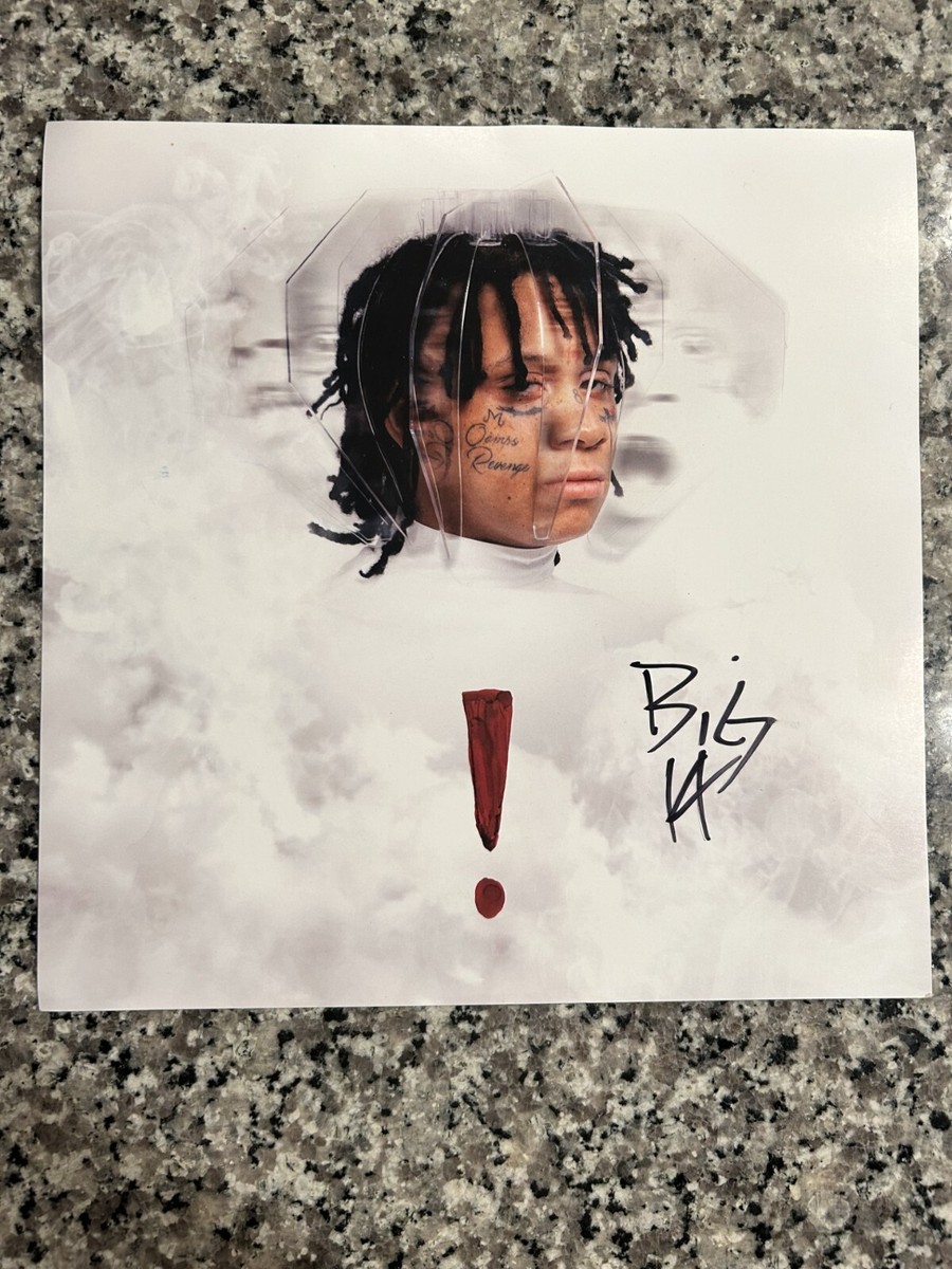 Trippie Redd Signed Autographed Poster + Vinyl LP 