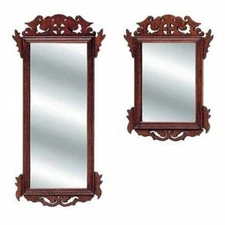Dollhouse Miniature Chippendale Wall Mirror Kit 1:12 inch scale W6 Mini Mundus