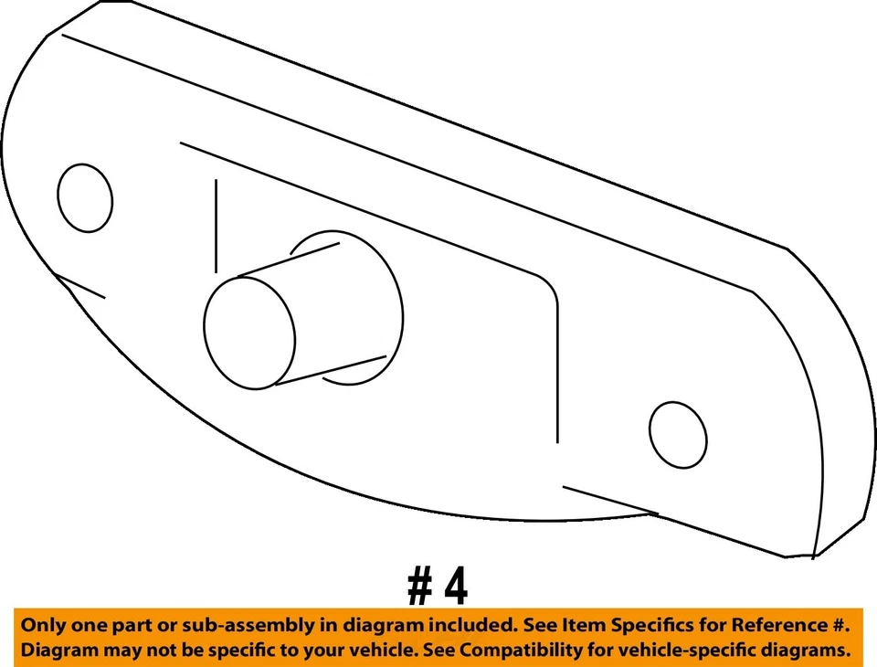 Interior Rear View Mirror Video OEM 2009 2014 GMC Sierra 3500 2500 - Image 4 of 4