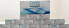 AUTHENTIC & NEW - OASIS TEARS - EYE DROPS - DRY EYES (30 VIALS) Exp 09/26