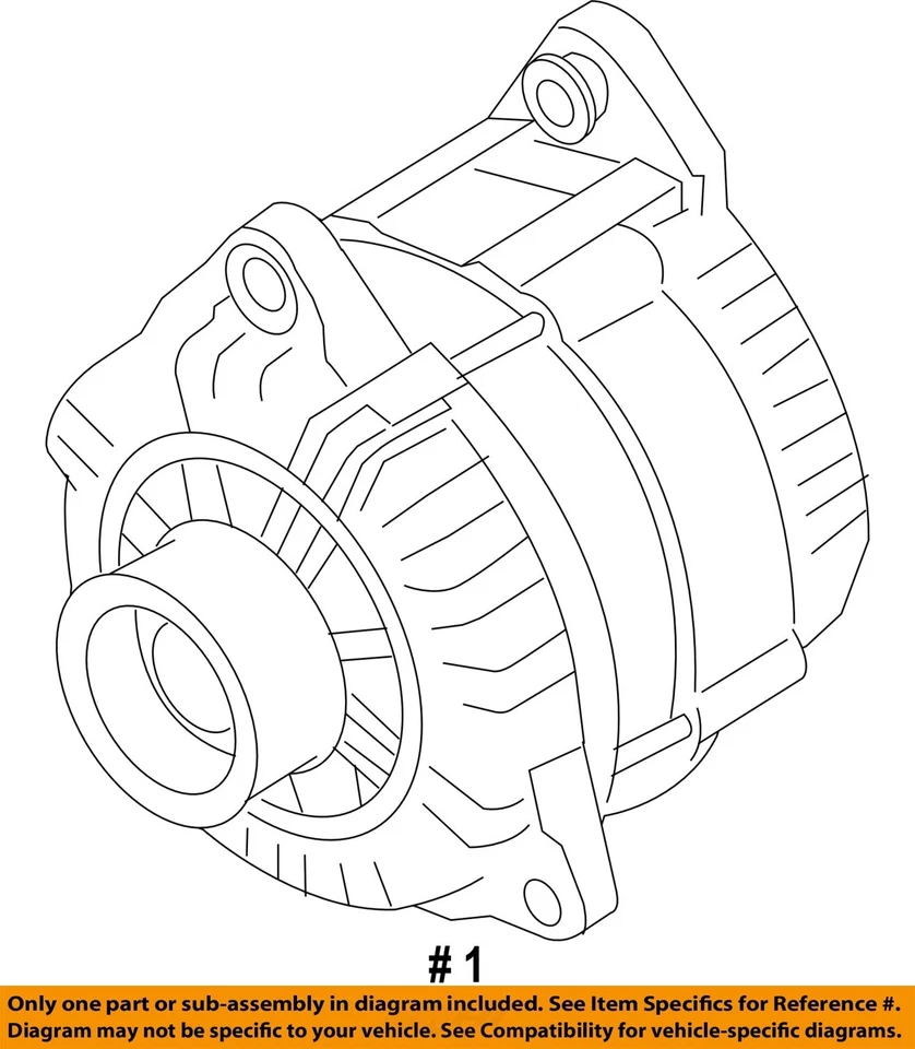Used Alternator fits: 2012 Nissan Xterra from 3/10 Grade A Foto 4 de 4