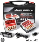 Kit wireless magnetic trailer lights autonomous 4 functions E-brand IP65