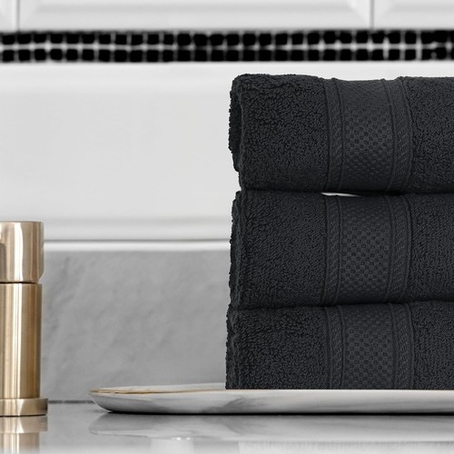 Luxury Towel Set 8-Piece 100% Egyptian Cotton Face Hand Bath Towels 600-800 GSM - Picture 77 of 144