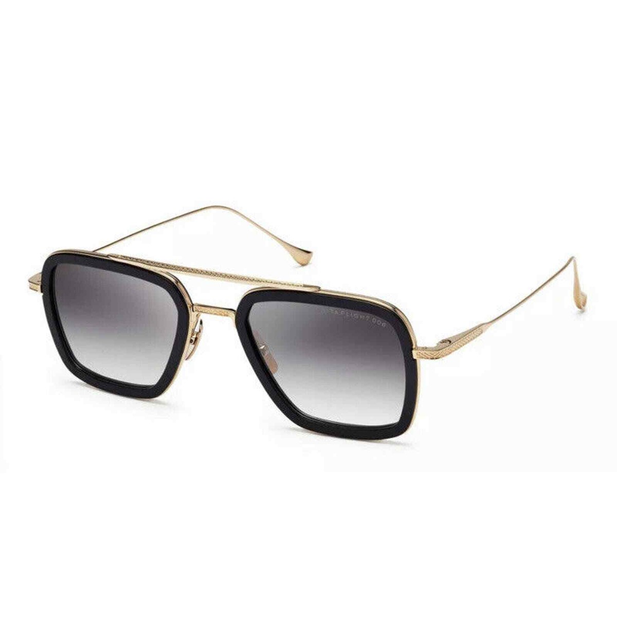 DITA FLIGHT 006 7806 B Matte Black 14K Gold Grey Gradient