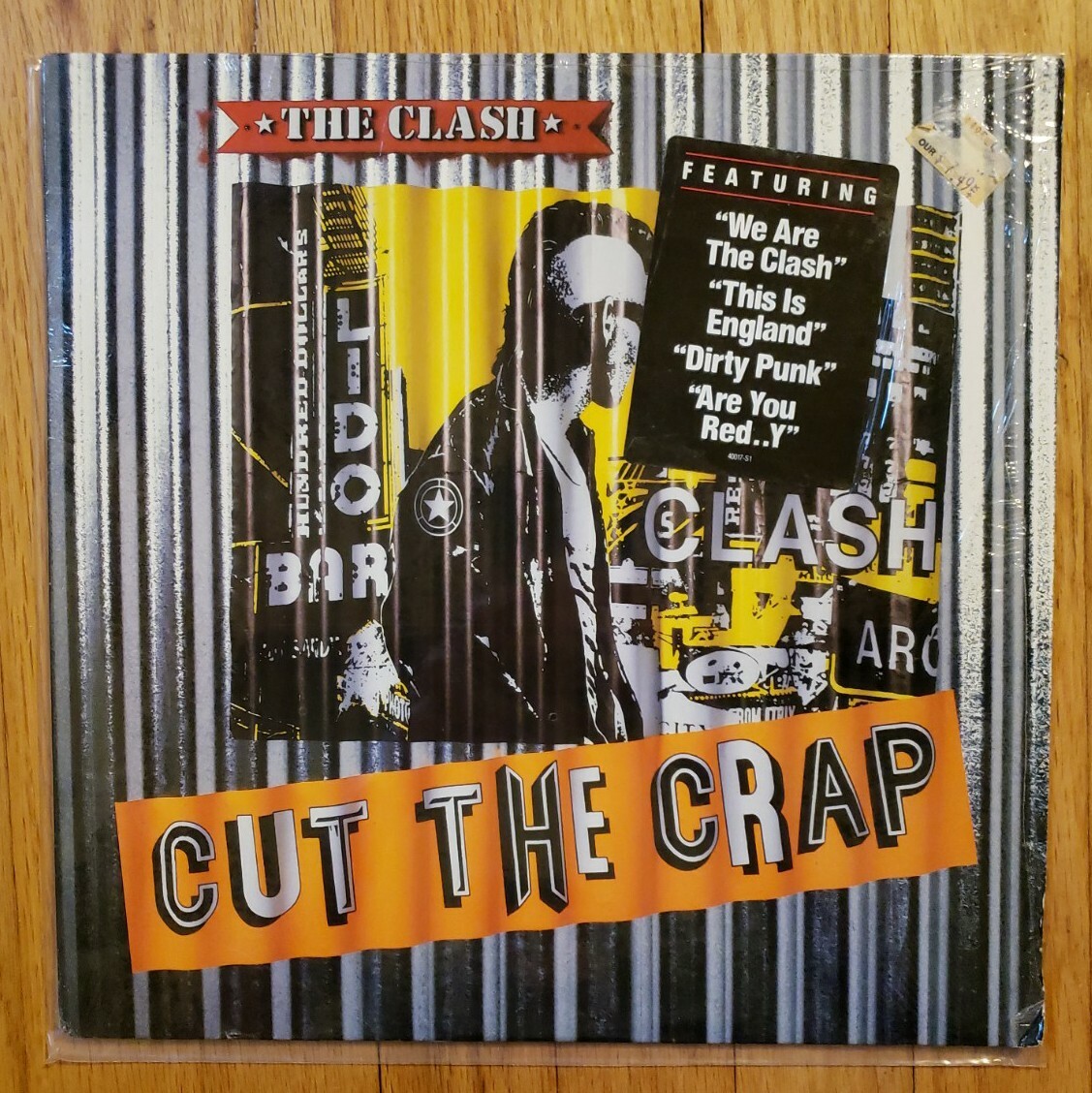 THE CLASH - Cut The Crap LP Vinyl 1985 1st Pressing Masterdisk