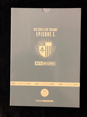 【希少】BTS 2015 LIVE BEGINS プログラムブック BTS 2015 LIVE TRILOGY EPISODE 1 [ BTS BEGINS ] Program Book