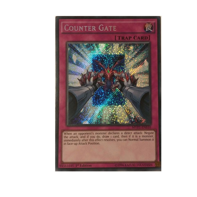 YUGIOH 3X Counter Gate MVP1ENS10 Secret Rare1st Ed NM/M eBay