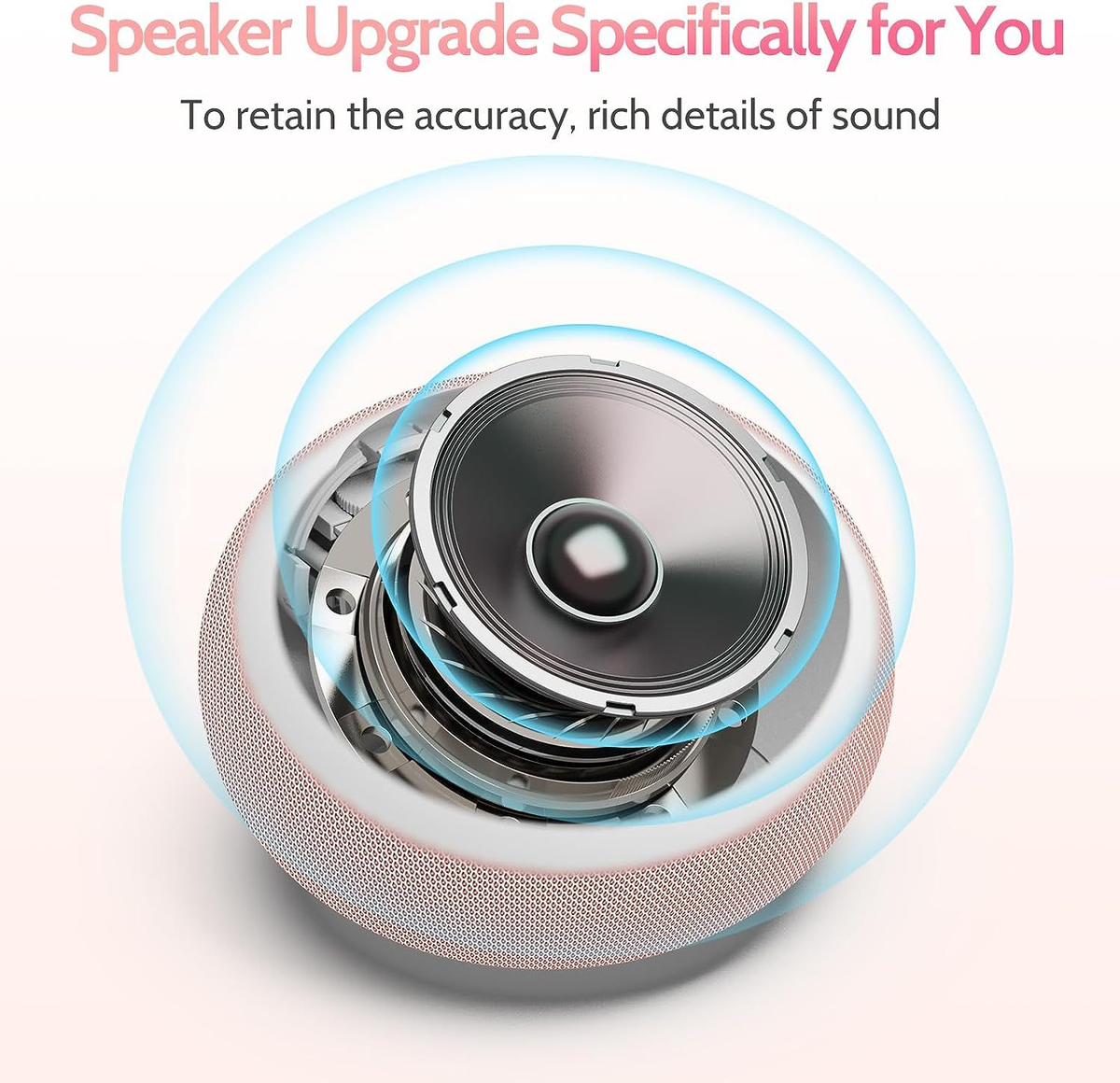 Reacher Sound Machine Mit Wecker – 20 Beruhigungsgeräusche, Automatische Abdunkelung, Nachtlicht, Sleep Timer