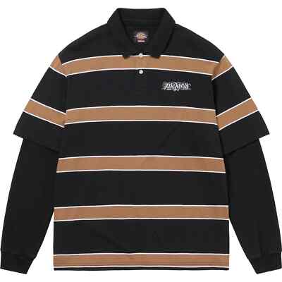 Supreme x Dickies Thermal Polo Black White 2colors FW24 | eBay