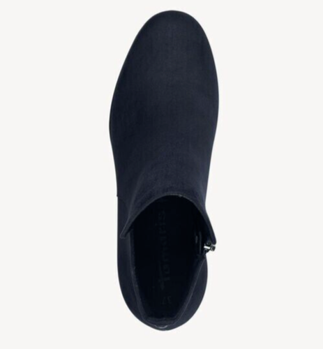 Tamaris Ankle Boots Size UK 6 COMFORTABLE Cushioned Footbed 1-25354-43 - Navy - Picture 8 of 19