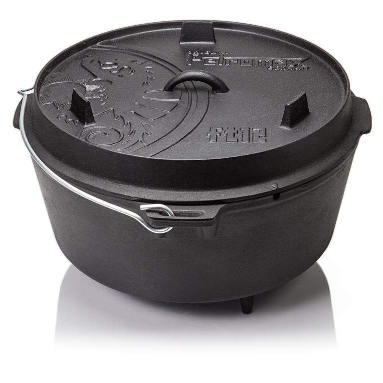 Petromax 14,7L Petromax Feuertopf Dutch Oven Ft12 für 14 - 20 P. (mit Füße) - Bild 2