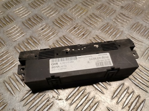 MERCEDES-BENZ S W220 Heizungs-Klima-Steuerung Gebläsemodul ECU 2208300085