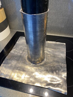 Bleidachschiefer blinkend 110 mm/4 Zoll Flachdach Bleiarbeiten inkl MwSt