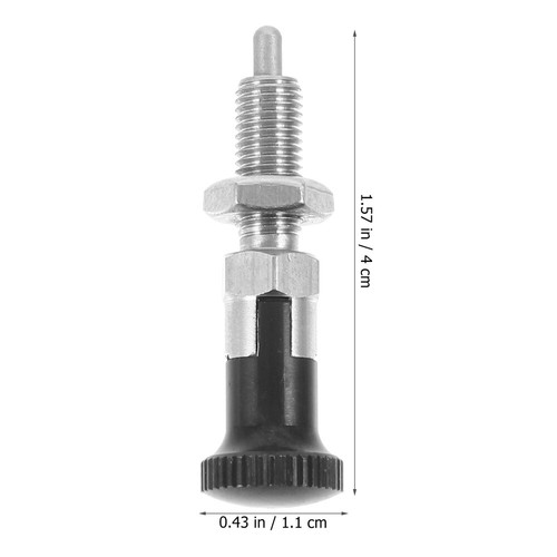 Self-locking ventes exceptionnelles Knob Plunger Pin Retractable Spring with Knurled Handle