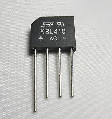 KBL410 SEP RU Brückengleichrichter bridge rectifier Gleichrichter Flach 1000V 4A