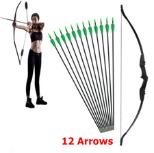 57 Zoll Bogenschießen Recurve Bogen RH LH Jagdbogen Langbogen 40lbs Takedown DE