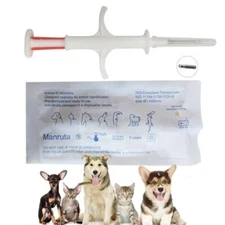 Pet Microchip Kit for Dogs and Cats 5 Pack ISO 11784/5 with 15 ID numbers 1.4...