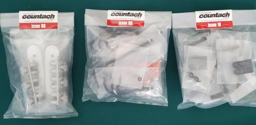 1/8 DeAgostini BUILD YOUR OWN LAMBORGHINI COUNTACH LP500S ISSUE #3. Pack 8-9-10 - Picture 2 of 3