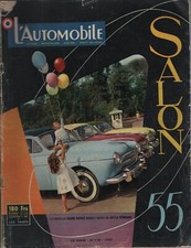 L'AUTOMOBILE 114 1955 SPECIAL SALON DE L'AUTOMOBILE MODELES 1956