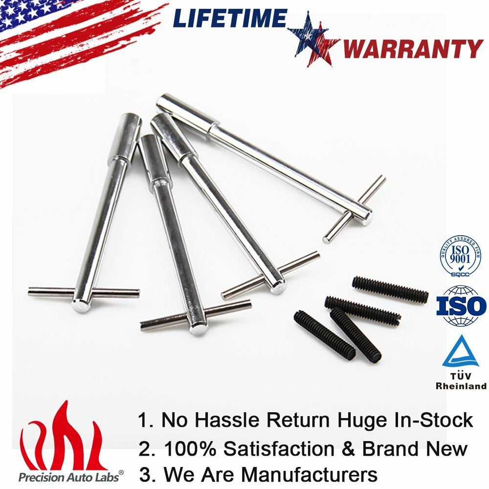 9820 Valve Cover TBar Wing Bolts Extended 1/420in. Kit Fits For Ford