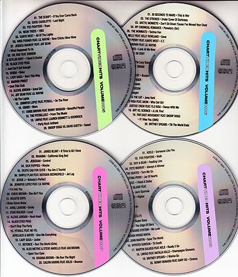 4 VCD's LMFAO RIHANNA KE$HA ADELE LADY GAGA FLO RIDA FOO FIGHTERS GOOD CHARLOTTE