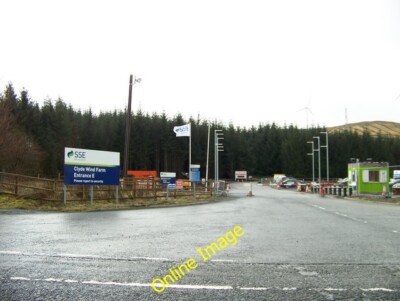 Photo 6x4 Clyde Wind Farm entrance E March/NS9914  c2012