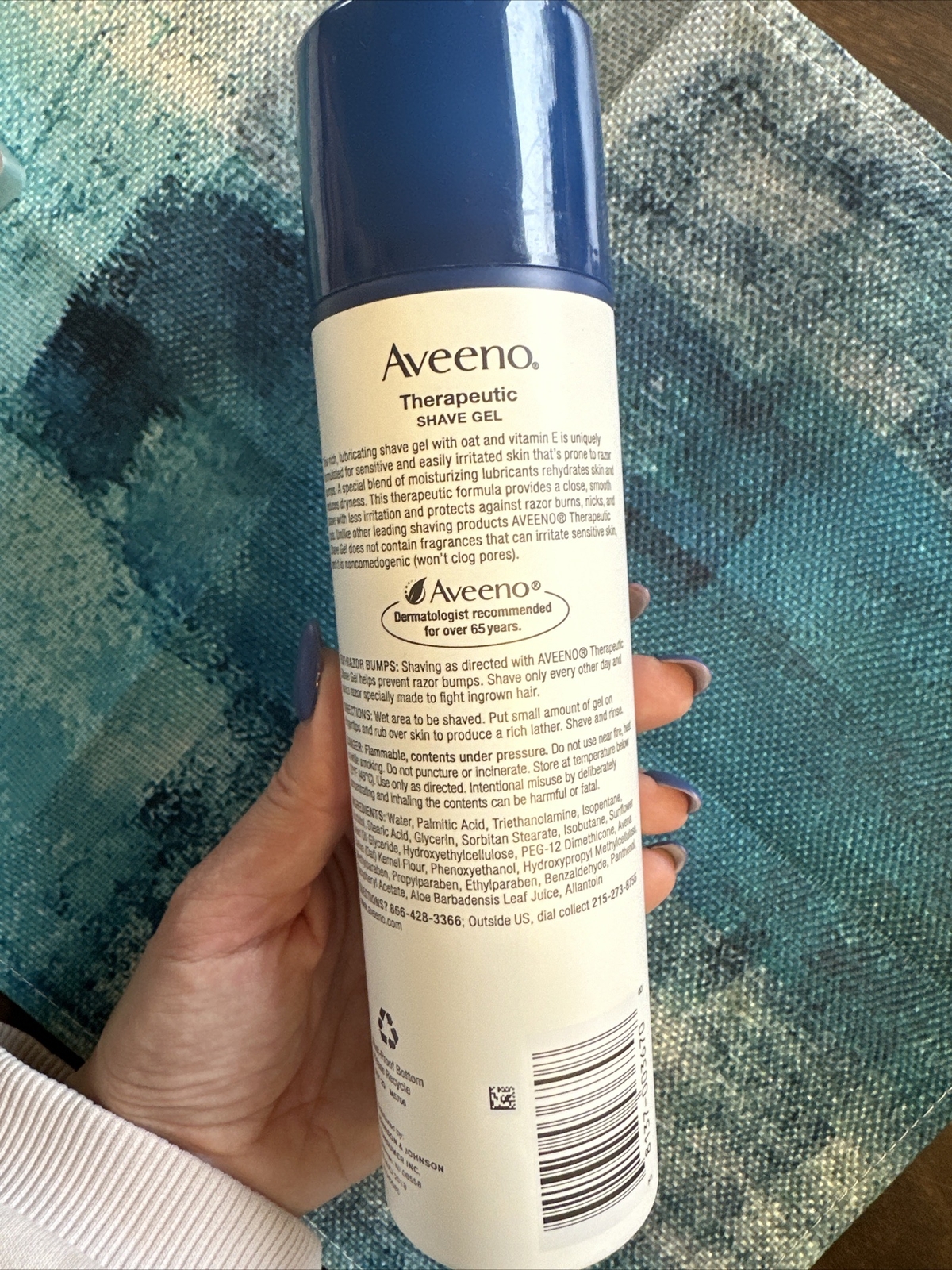 Aveeno Therapeutic Shave Gel with Oat and Vitamin E to Help Prevent