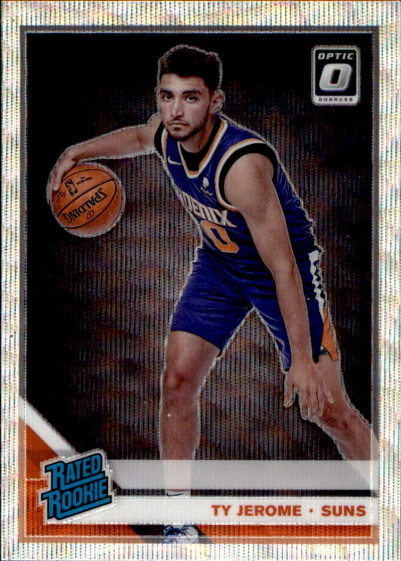 2019-20 Optic Fanatics Silver Wave #167 Ty Jerome Phoenix Suns Rookie