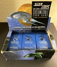 1995 Start Trek The Next Generation Customizable Card Game Packs(27)