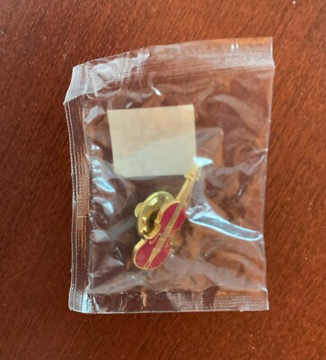 Red violin Pin from Henry Ford Museum Sealed