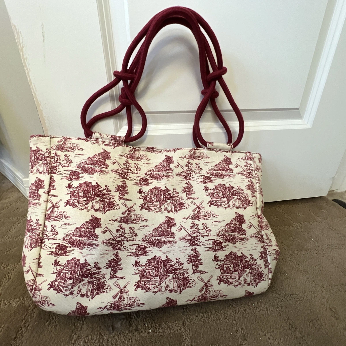 Farmhouse is my Style Red French Country Bag Canvas Farmhouse