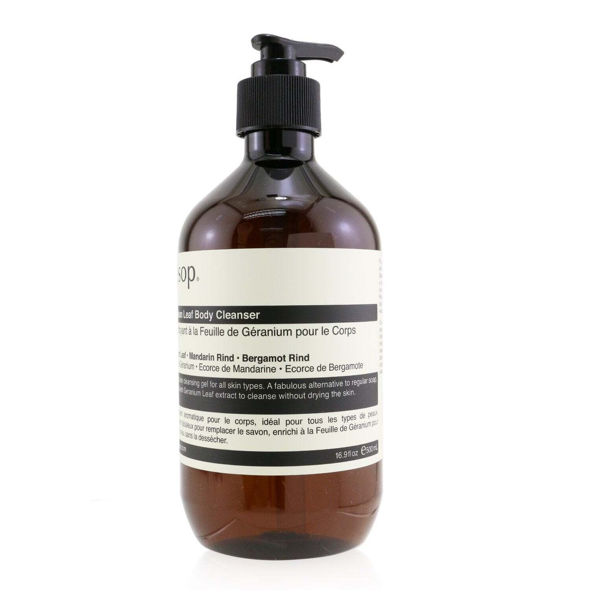 Aesop Geranium Leaf Body Cleanser 500ml/17.99oz | eBay