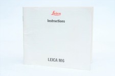 Leica M6 Instruction Manual