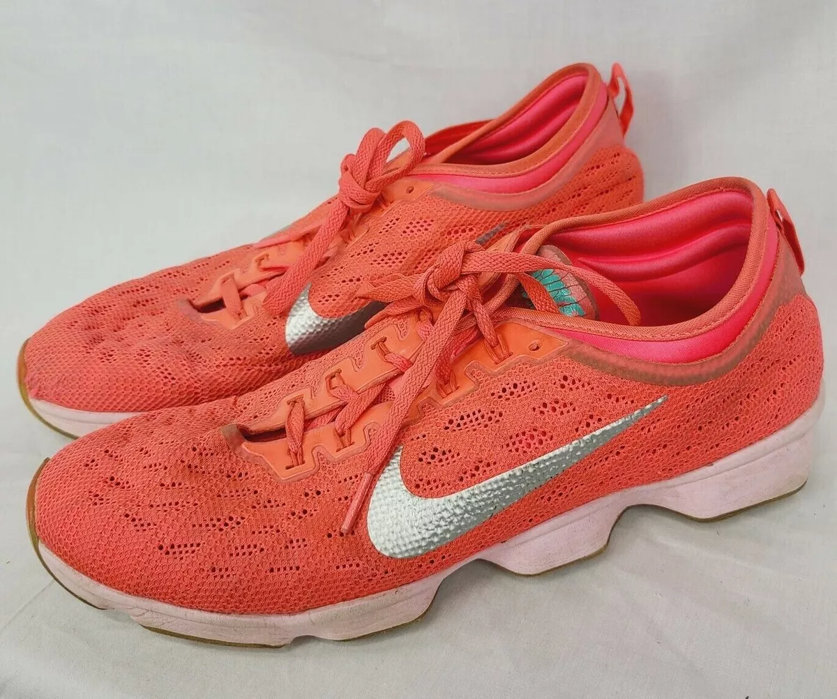 Nike Zoom Fit Agility Hyper Punch Womens Run Shoes 684984 600 Size