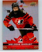 2021-22 Upper Deck Tim Hortons Team Canada  #77 Melodie Daoust   V52679
