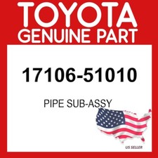 Toyota Genuine 17106-51010 Pipe Sub-Assy 1710651010 OEM