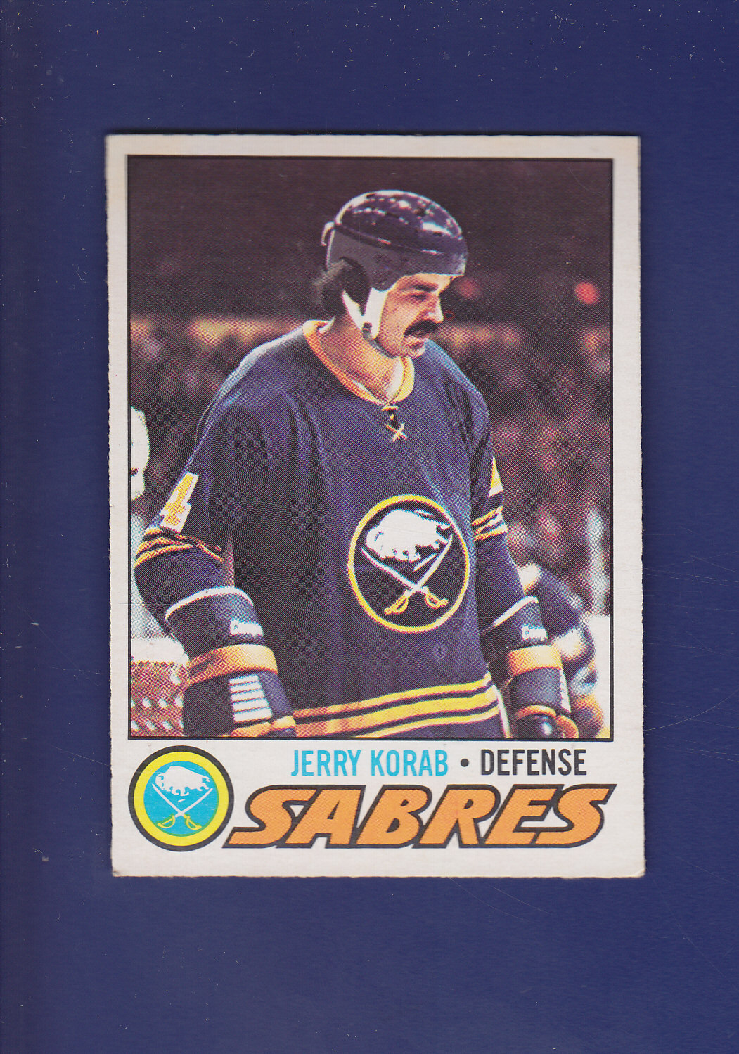 Jerry Korab 197778 OPEECHEE Hockey 128 (EXMT+) Buffalo Sabres eBay