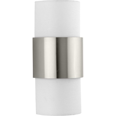 Progress Lighting P710119 Silva 2 Light 17'' Tall Wall Sconce - Nickel