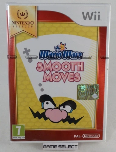 WARIOWARE SMOOTH MOVES WARIO WARE NINTENDO WII and WIIU PAL EUR EU ITALIAN NEW